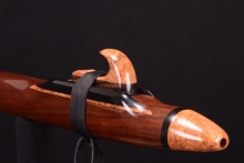 Walnut Native American Flute, Minor, Low C-4, #G12K